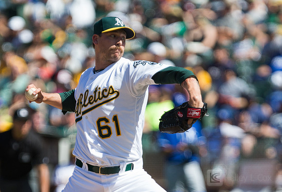 MLB: Kansas City Royals at Oakland Athletics