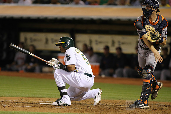 MLB: Houston Astros at Oakland Athletics