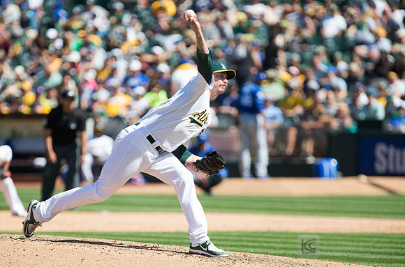 MLB: Kansas City Royals at Oakland Athletics
