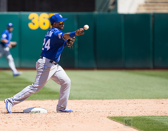 MLB: Kansas City Royals at Oakland Athletics