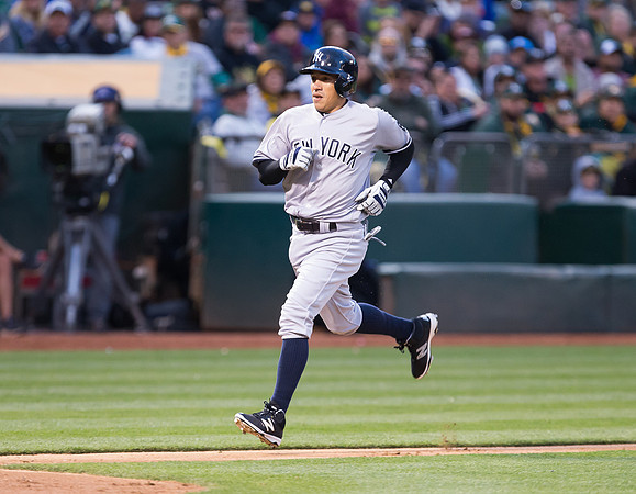 MLB: New York Yankees at Oakland Athletics