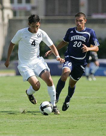 Cal Men's Soccer vs UC Riverside