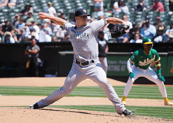 MLB: New York Yankees at Oakland Athletics