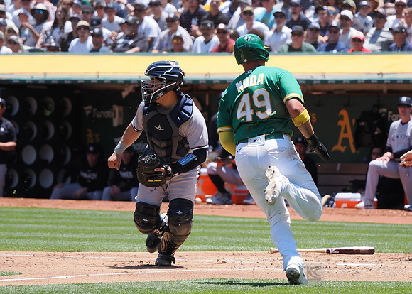MLB: New York Yankees at Oakland Athletics