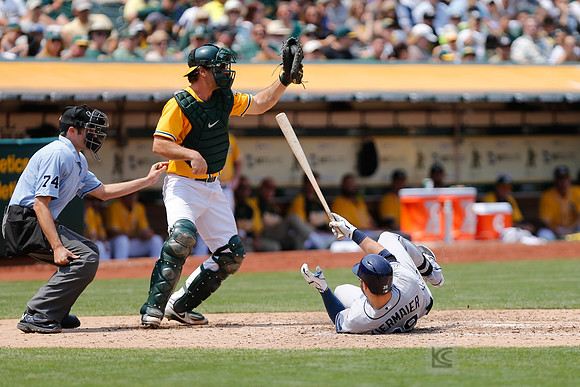 MLB: Tampa Bay Rays at Oakland Athletics