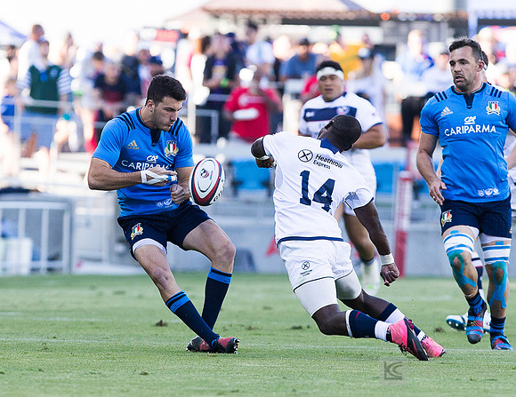 Rugby: International - Men - USA v Italy