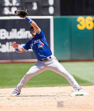 MLB: Toronto Blue Jays at Oakland Athletics