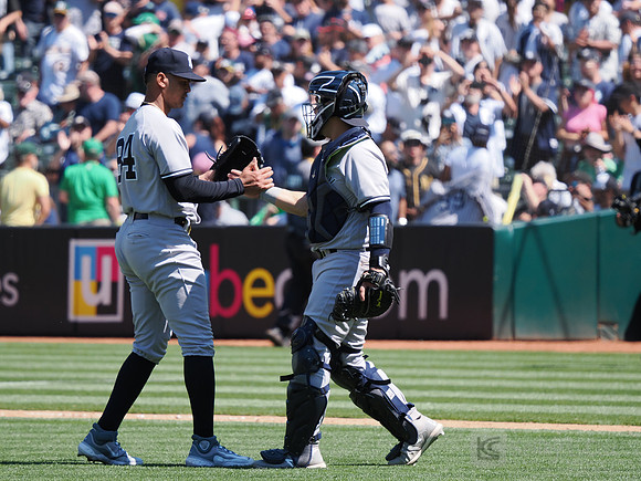 MLB: New York Yankees at Oakland Athletics