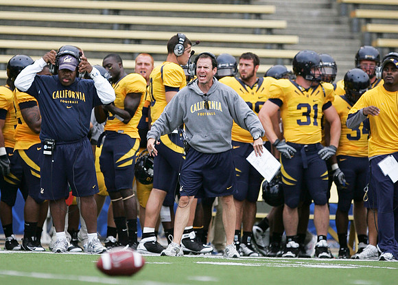 Cal Football Practice
