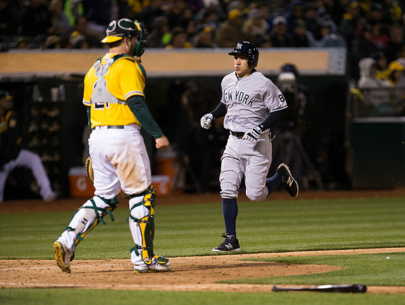 MLB: New York Yankees at Oakland Athletics