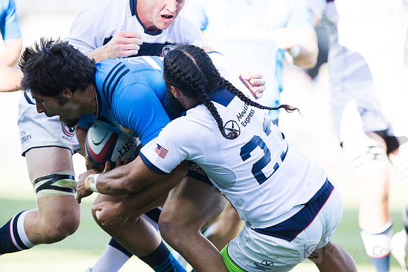 Rugby: International - Men - USA v Italy