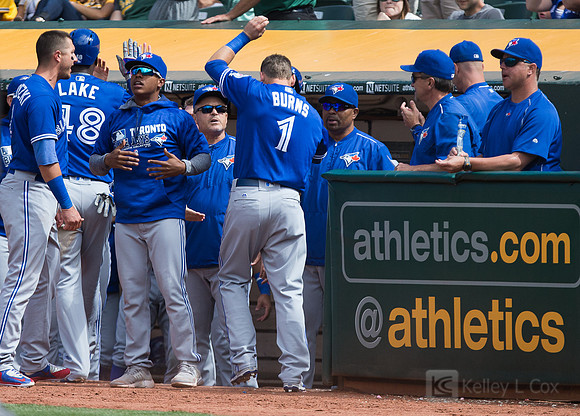 MLB: Toronto Blue Jays at Oakland Athletics