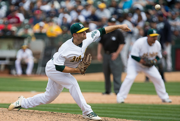 MLB: New York Yankees at Oakland Athletics