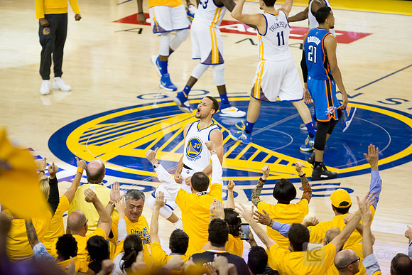 NBA: Playoffs-Oklahoma City Thunder at Golden State Warriors
