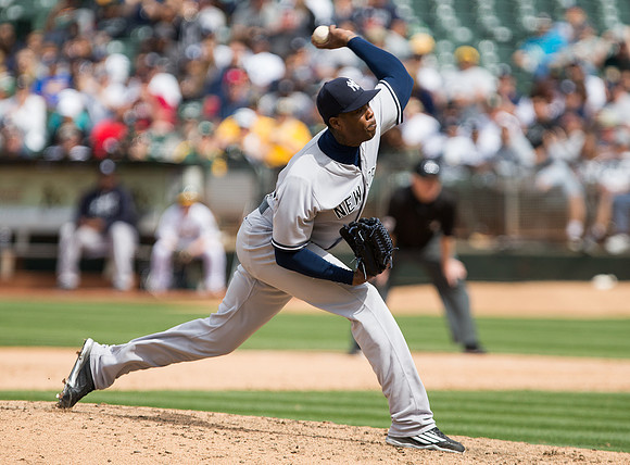 MLB: New York Yankees at Oakland Athletics