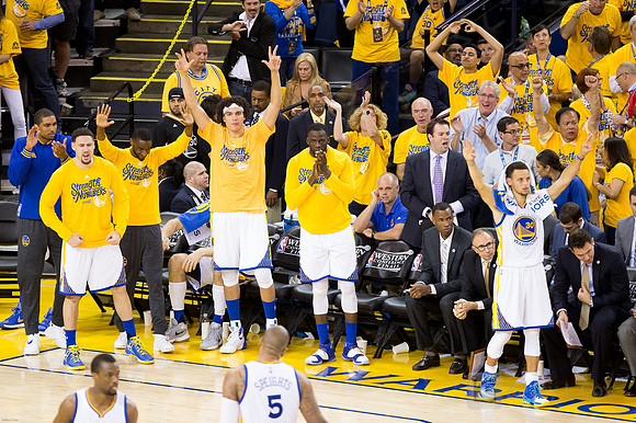 NBA: Playoffs-Oklahoma City Thunder at Golden State Warriors