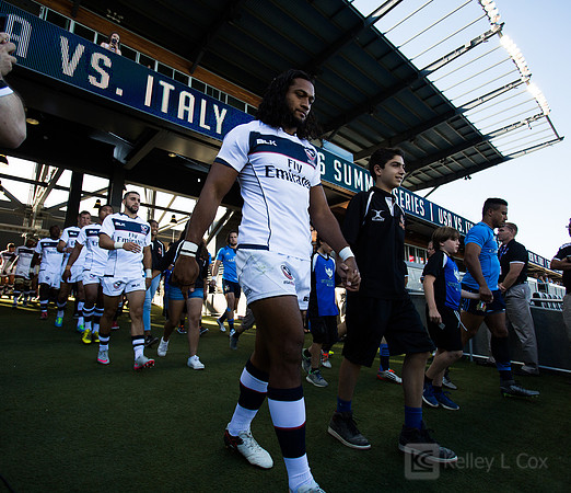 Rugby: International - Men - USA v Italy