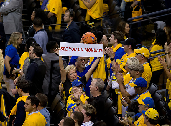 NBA: Playoffs-Oklahoma City Thunder at Golden State Warriors