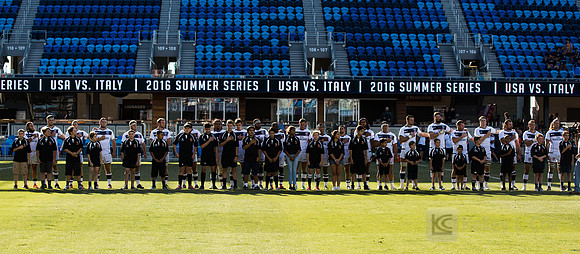 Rugby: International - Men - USA v Italy