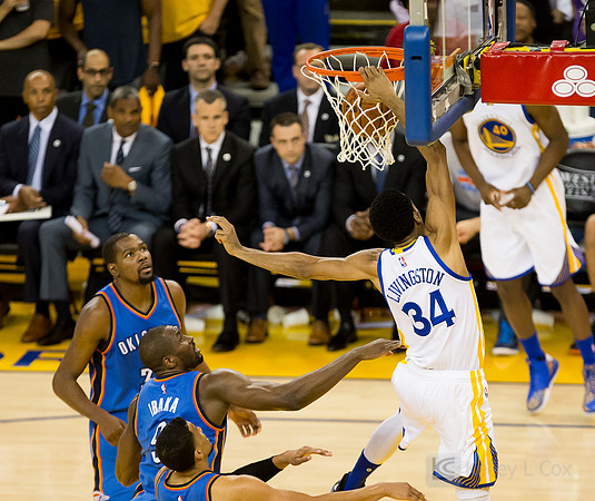 NBA: Playoffs-Oklahoma City Thunder at Golden State Warriors