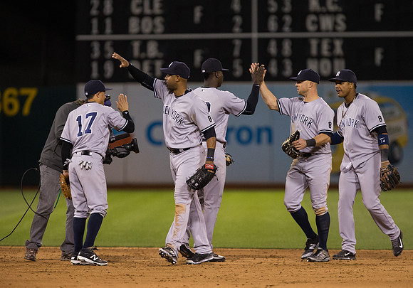 MLB: New York Yankees at Oakland Athletics