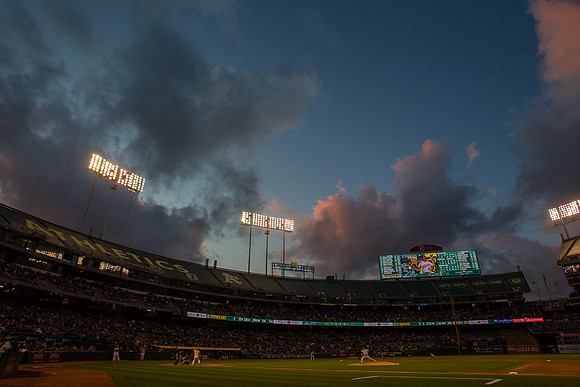 MLB: New York Yankees at Oakland Athletics