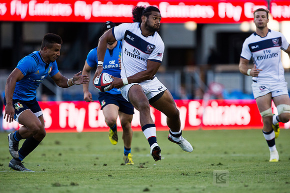 Rugby: International - Men - USA v Italy