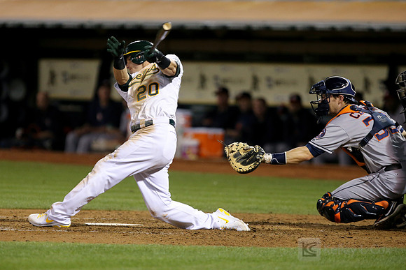 MLB: Houston Astros at Oakland Athletics