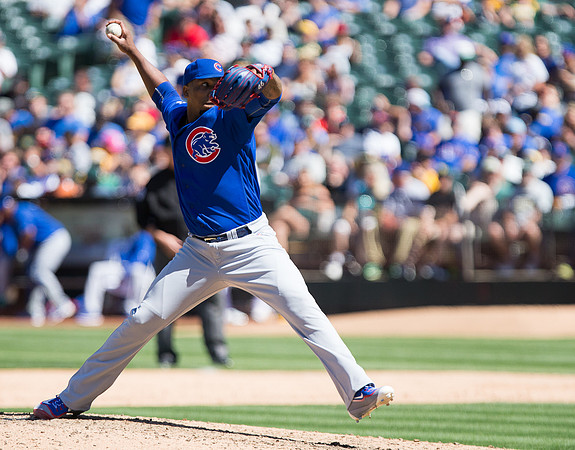 MLB: Chicago Cubs at Oakland Athletics