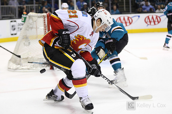 NHL: Calgary Flames at San Jose Sharks