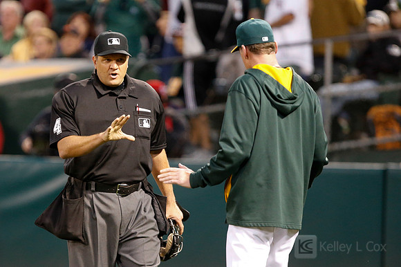 MLB: Los Angeles Angels at Oakland Athletics