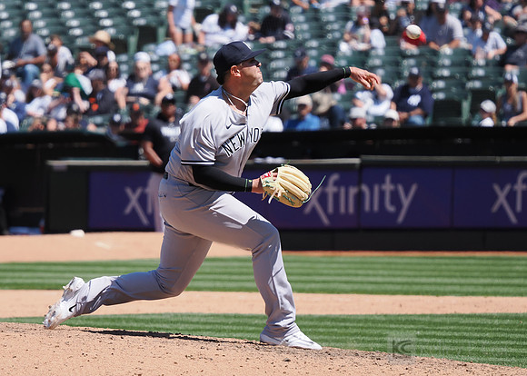 MLB: New York Yankees at Oakland Athletics