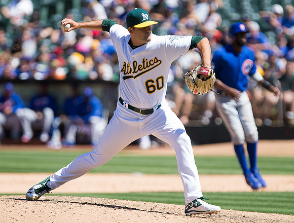 MLB: Chicago Cubs at Oakland Athletics