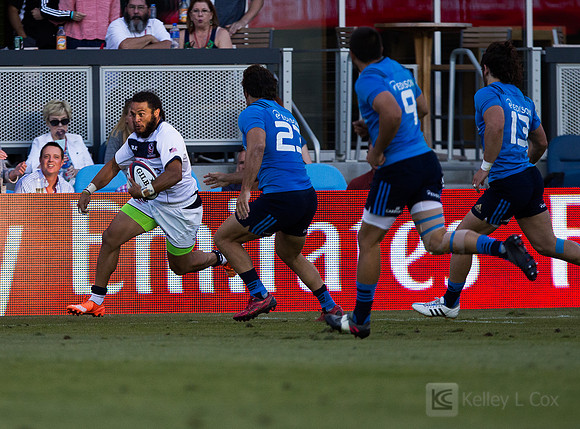 Rugby: International - Men - USA v Italy
