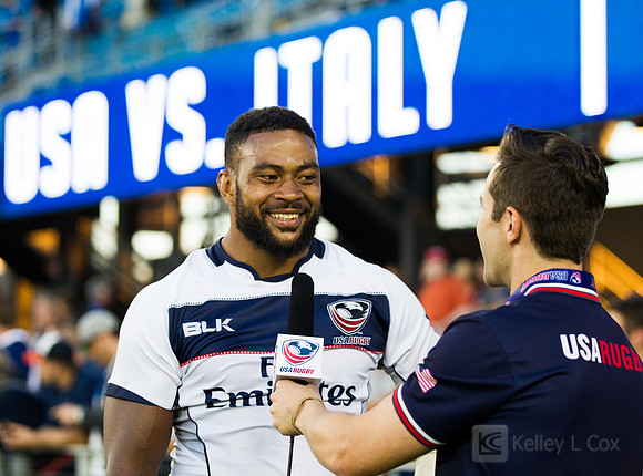 Rugby: International - Men - USA v Italy