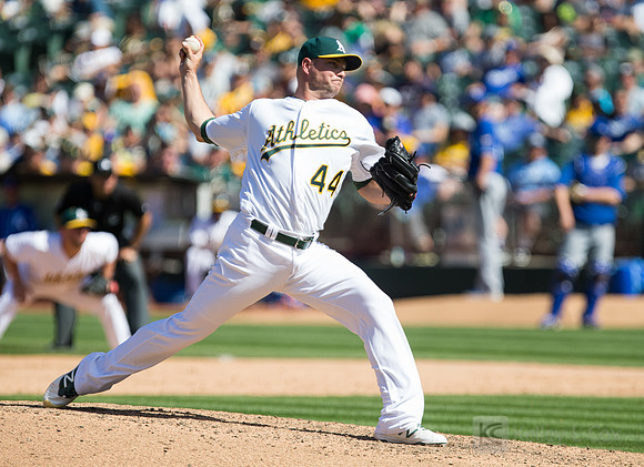MLB: Kansas City Royals at Oakland Athletics