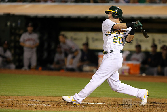 MLB: Houston Astros at Oakland Athletics