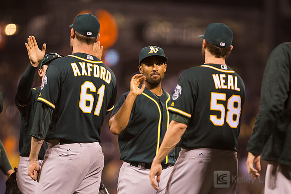 MLB: Oakland Athletics at San Francisco Giants