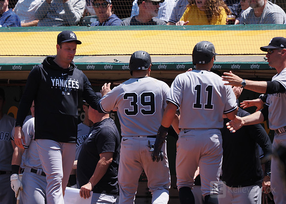 MLB: New York Yankees at Oakland Athletics