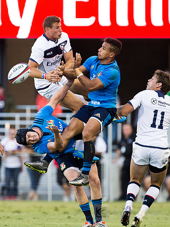 Rugby: International - Men - USA v Italy