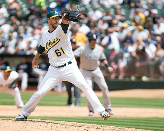 MLB: New York Yankees at Oakland Athletics
