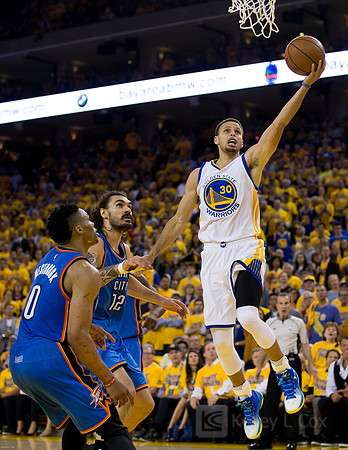NBA: Playoffs-Oklahoma City Thunder at Golden State Warriors
