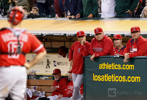 MLB: Los Angeles Angels at Oakland Athletics