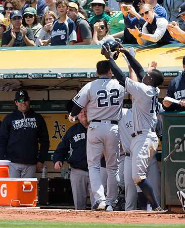 MLB: New York Yankees at Oakland Athletics