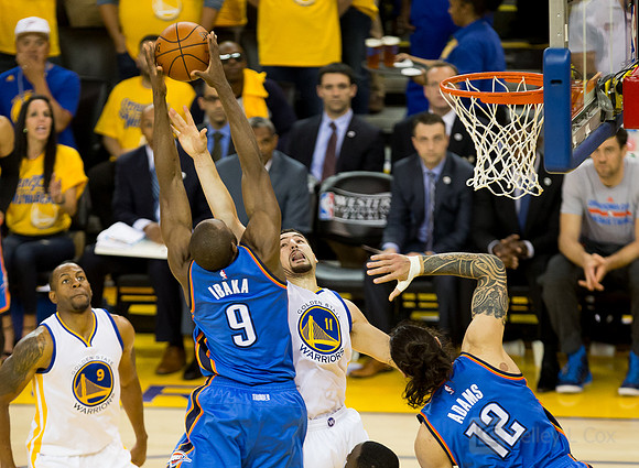 NBA: Playoffs-Oklahoma City Thunder at Golden State Warriors
