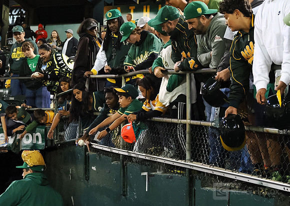 MLB: Texas Rangers at Oakland Athletics