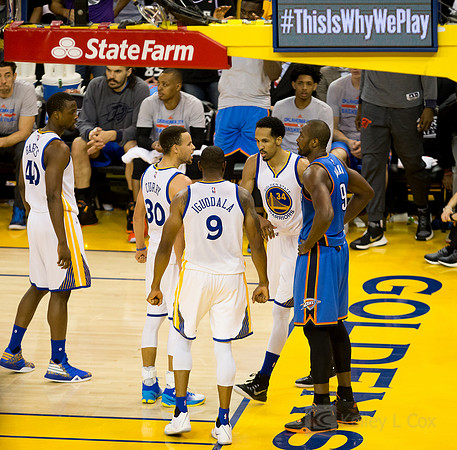 NBA: Playoffs-Oklahoma City Thunder at Golden State Warriors