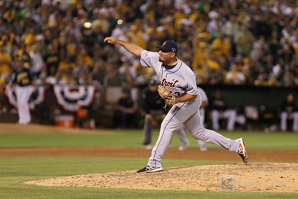 MLB: ALDS-Detroit Tigers at Oakland Athletics
