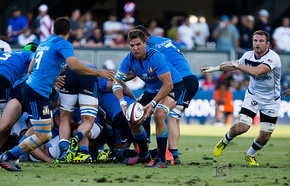 Rugby: International - Men - USA v Italy