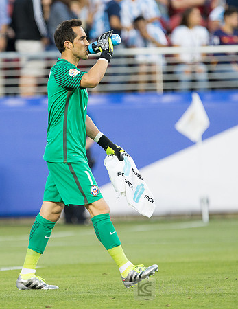 Soccer: 2016 Copa America Centenario-Argentina at Chile